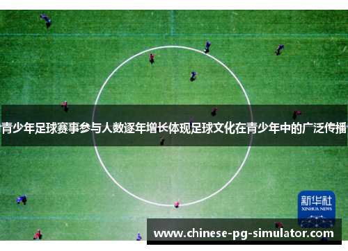 青少年足球赛事参与人数逐年增长体现足球文化在青少年中的广泛传播